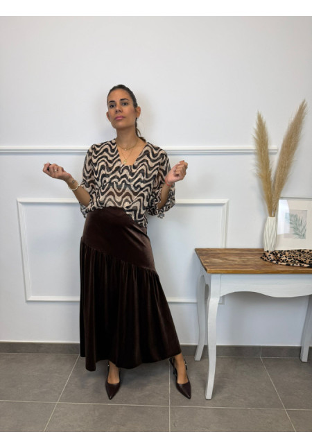 FALDA TERCIOPELO 91539