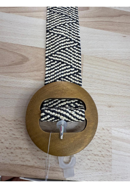 CINTURON MADERA RAFIA 222