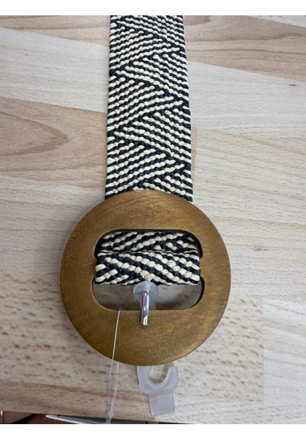 CINTURON MADERA RAFIA 222