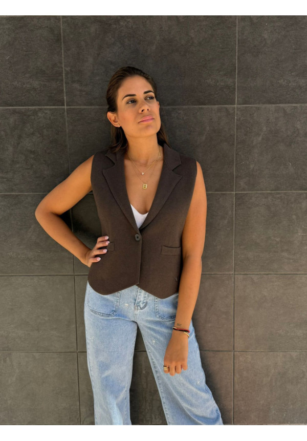 CHALECO PUNTO CUELLO 10931