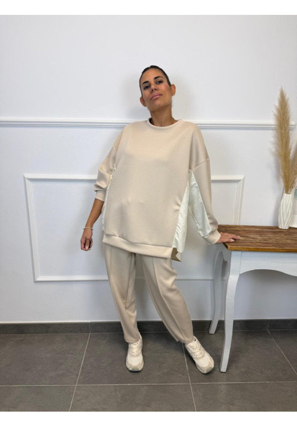 CONJUNTO CHANDAL RAYAS POR ATRAS 