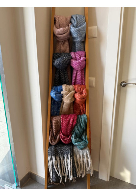 PAÑUELOS RAYADO CON FLECOS 13320