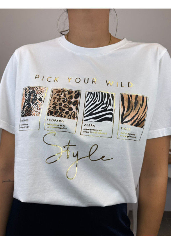 CAMISETA BASICA ESTAMPADO ALGODON 2025