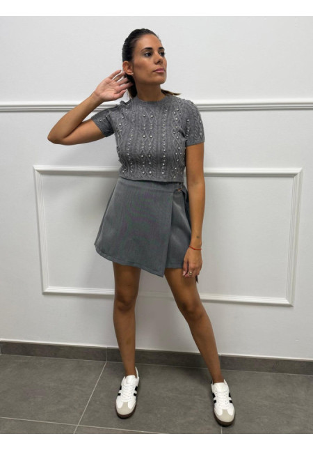 FALDA PANTALON CORTO HEBILLA 12862