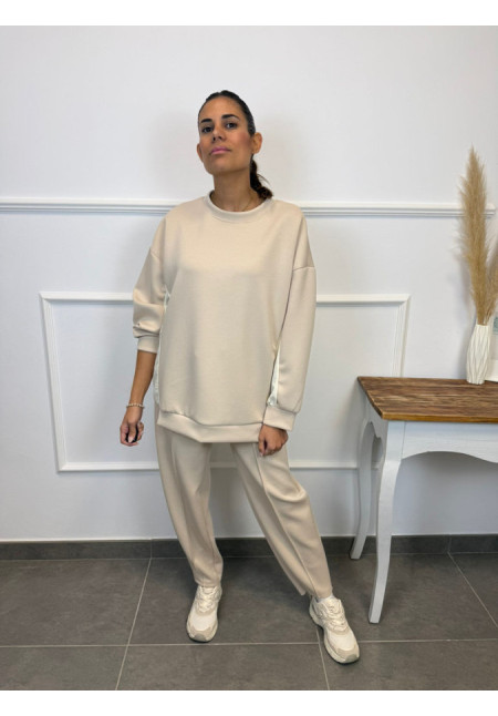 CONJUNTO CHANDAL RAYAS POR ATRAS 