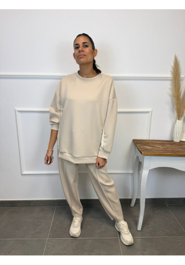 CONJUNTO CHANDAL RAYAS POR ATRAS 