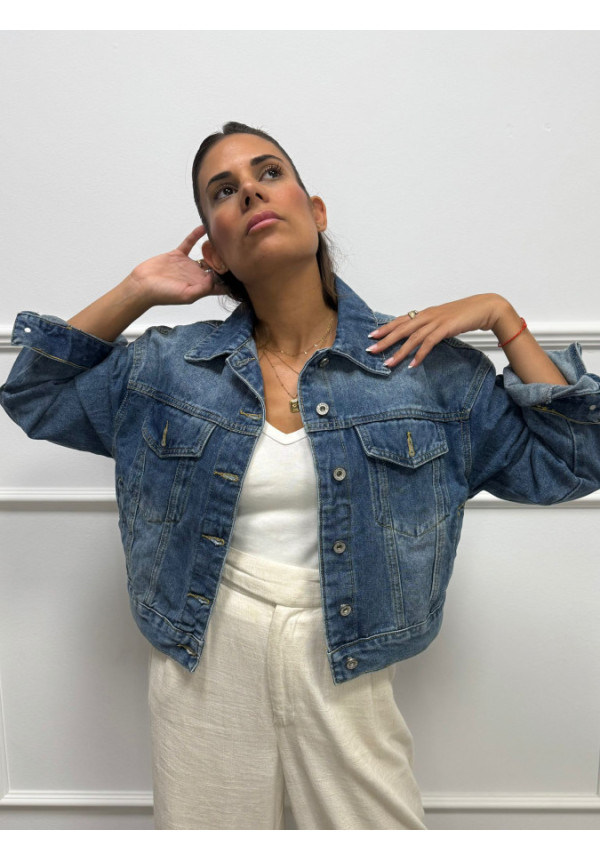 CHAQUETA DENIM OVERSIZE 6335