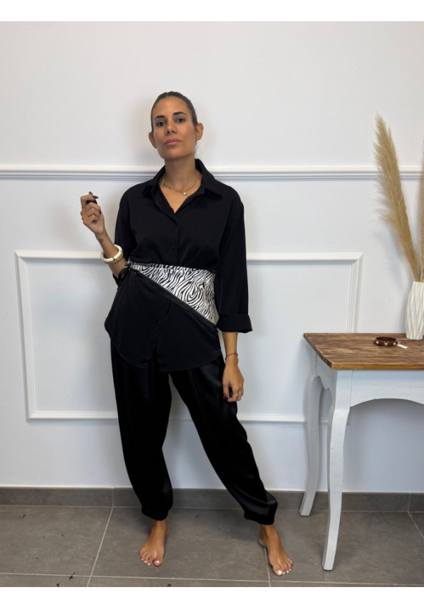 PANTALON BOMBACHO RASO LISO 50716