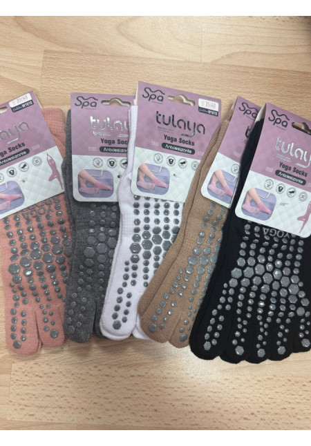 CALCETINES PILATES DEDOS 