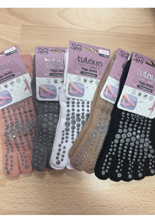 CALCETINES PILATES DEDOS 