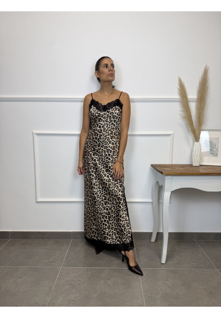 VESTIDO LENCERO LARGO PRINT 44088