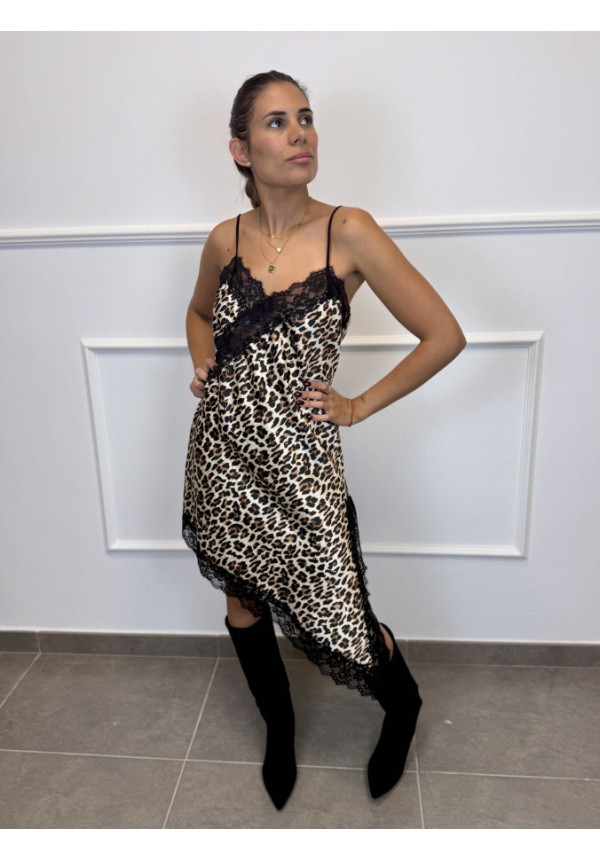 VESTIDO LENCERO PICO PRINT 44063