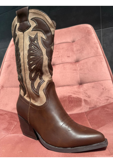 BOTAS COWBOY BICOLOR 20179