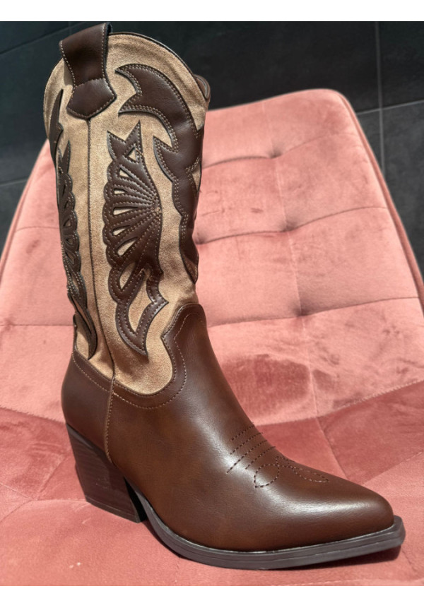 BOTAS COWBOY BICOLOR 20179