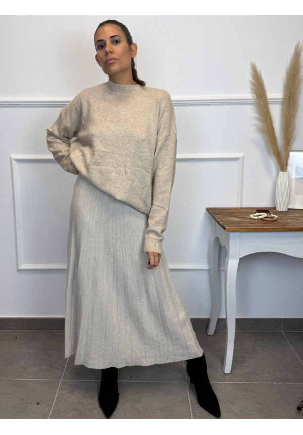 FALDA PUNTO TABLA LARGA 8071