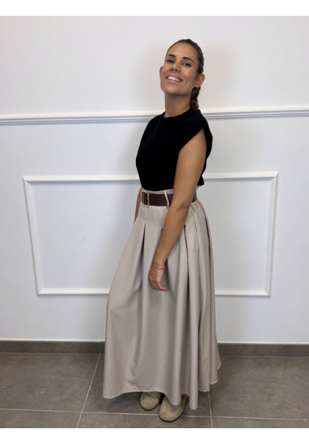 VESTIDO 2 EN 1 CINTURON 58981