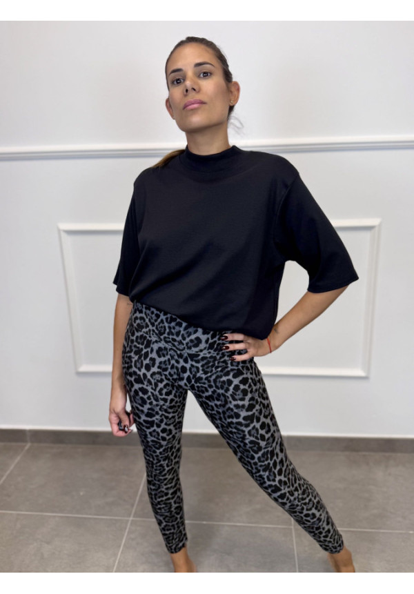 CAMISETA BASICA CUELLO OVERSIZE 59770