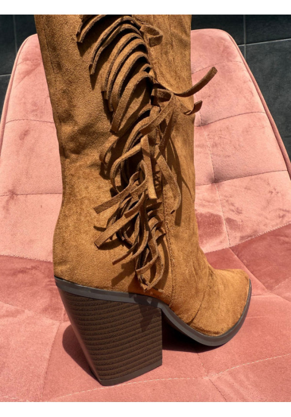 BOTAS FLECOS CAMEL 2332