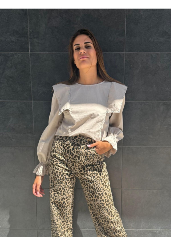 CAMISA TACHUELAS 13252