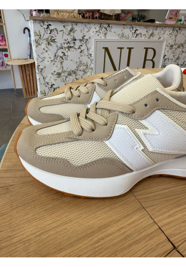 ZAPATILLAS DEPORTE NB BEIGE 181