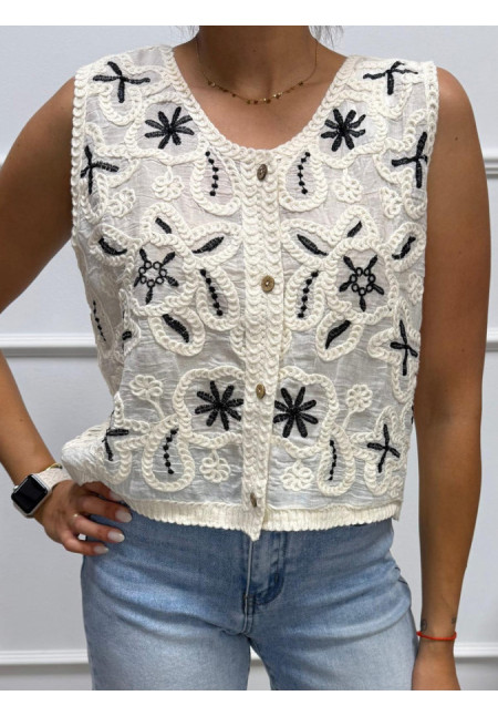 TOP CROCHET 6048