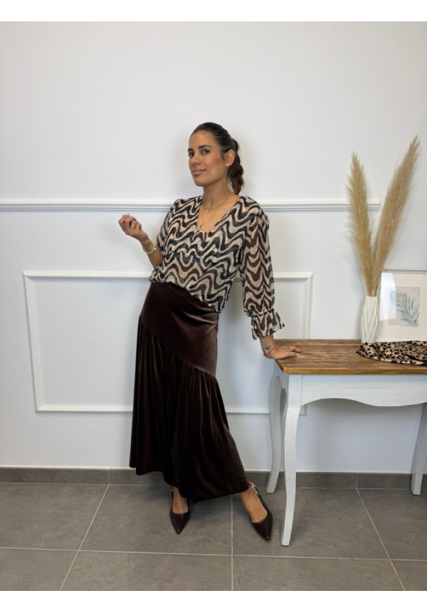 FALDA TERCIOPELO 91539