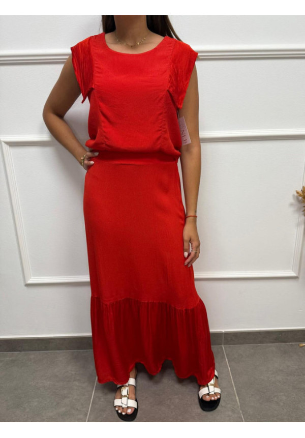 CONJUNTO FALDA VOLANTES 33502