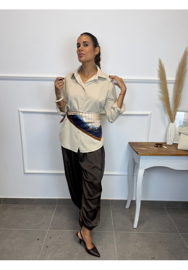 PANTALON BOMBACHO RASO LISO 50716