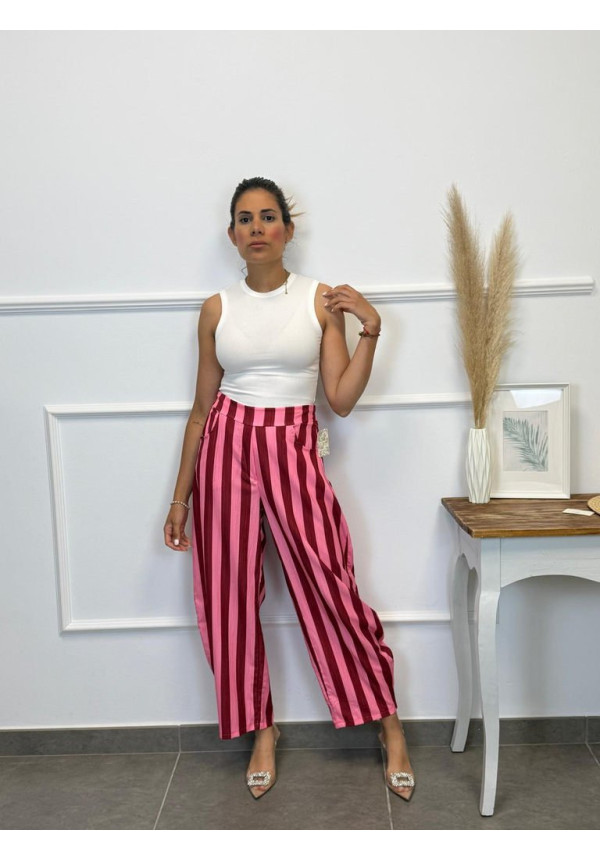 PANTALON BAMBULA GLOBO RAYAS 26278