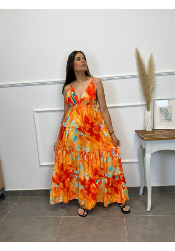 VESTIDO VOLANTE 13943