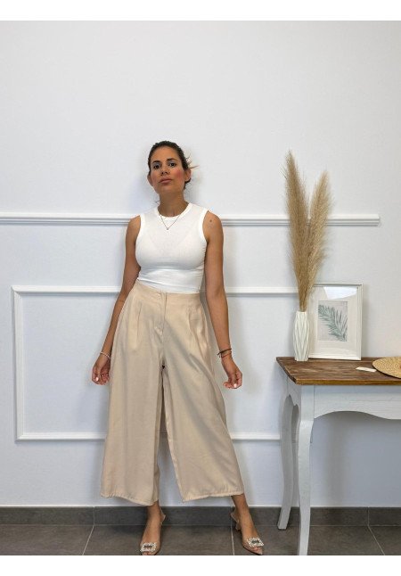 PANTALON PINZA CON CREMALLERA MIDI 12002