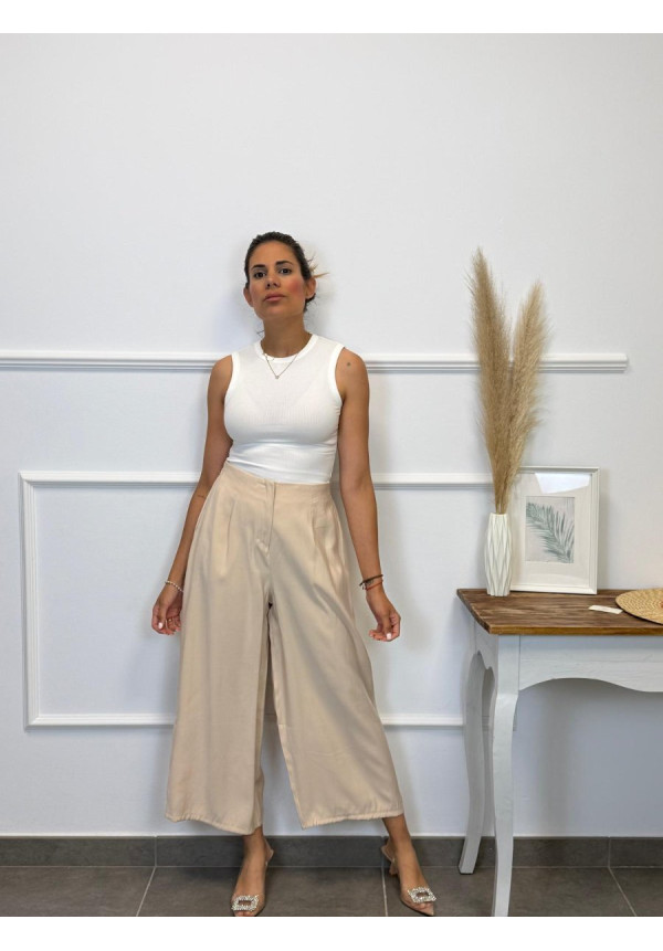 PANTALON PINZA CON CREMALLERA MIDI 12002