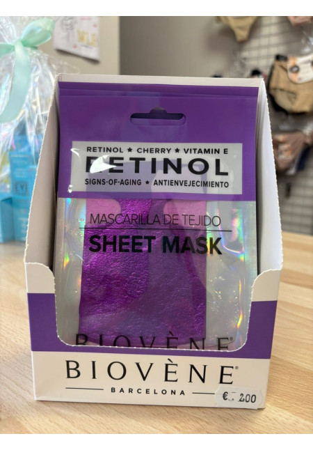 MASCARILLA TEJIDO RETINOL ANTIENVEJECIMIENTO