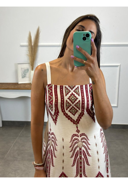 VESTIDO CORTE RECTO 01305