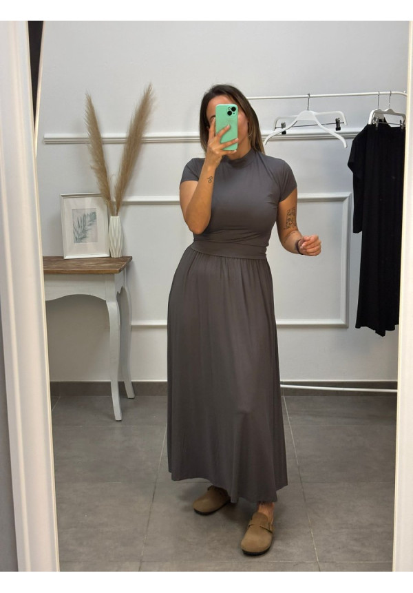 CONJUNTO FLUIDO FALDA Y TOP  642141