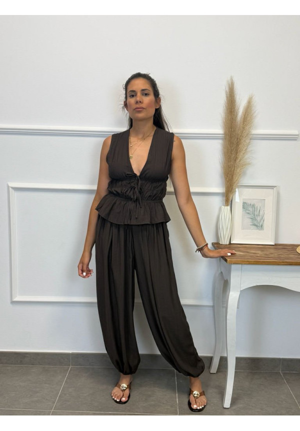 CONJUNTO BOMBACHO CHALECO 13951