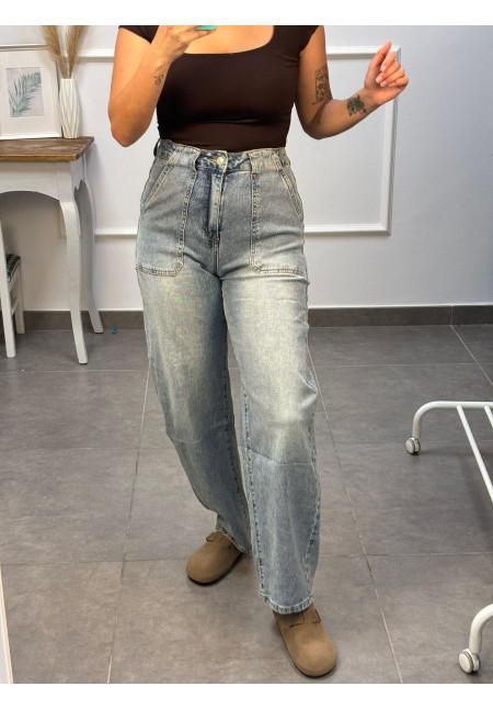 VAQUERO GLOBO BOLSILLOS A LA CINTURA 8845