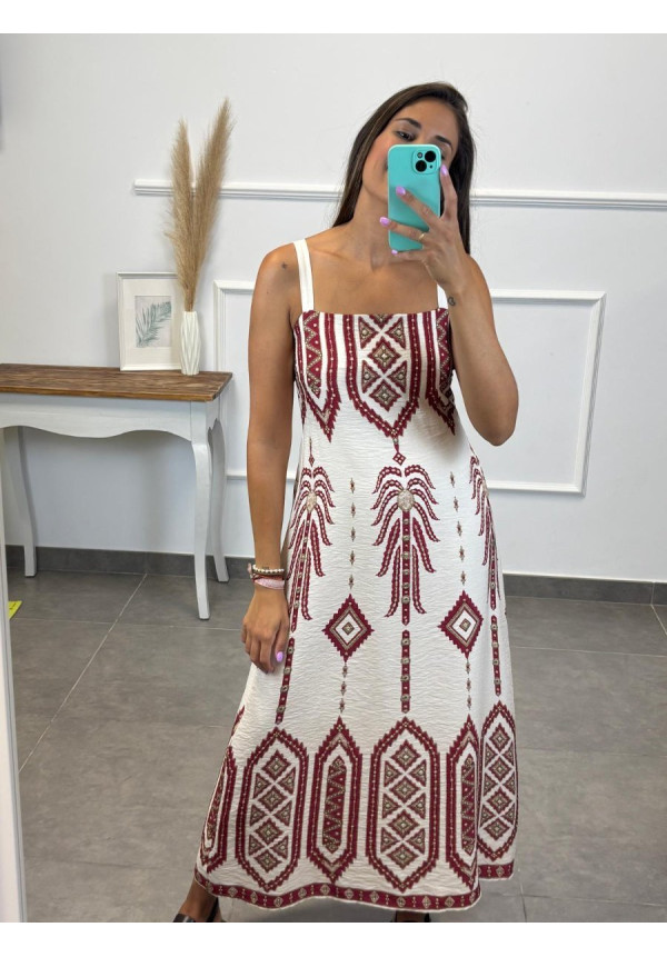 VESTIDO CORTE RECTO 01305