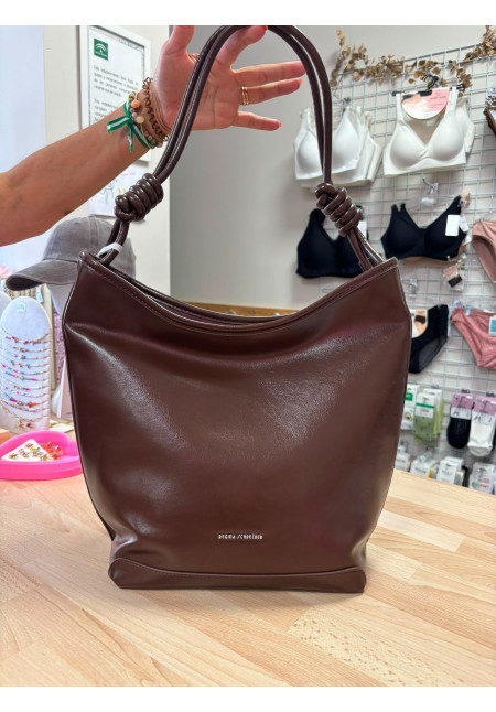 BOLSO CHOCOLATE GRANDE 5592