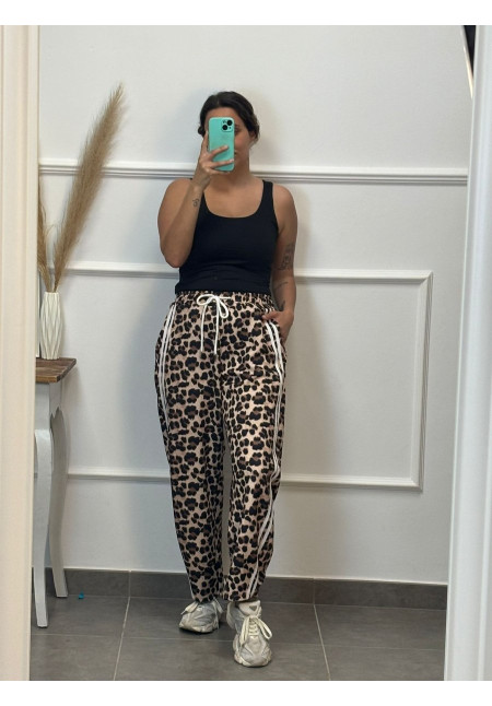 PANTALON CHANDAL LEOPARDO 26036
