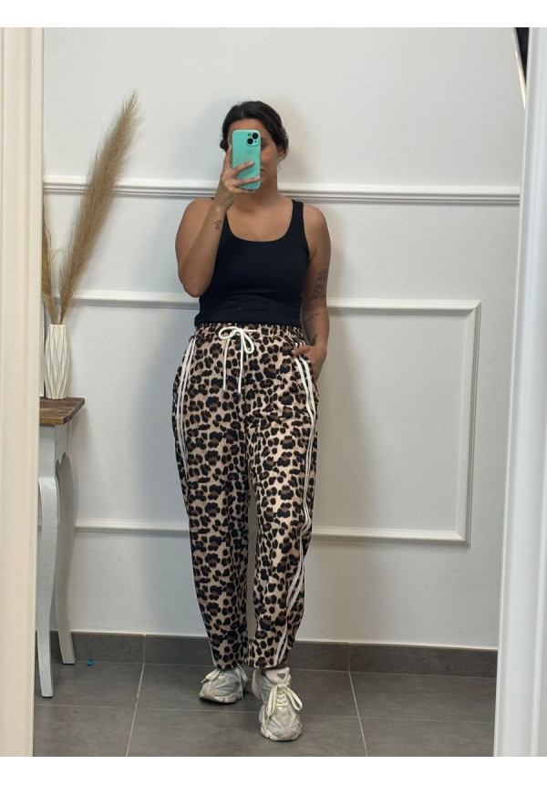 PANTALON CHANDAL LEOPARDO 26036