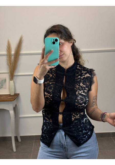 CAMISA ENCAJE 38725