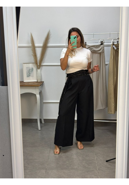 PANTALON CINTURON BRILLO 26832