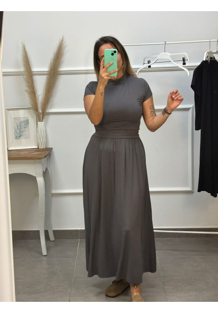 CONJUNTO FLUIDO FALDA Y TOP  642141