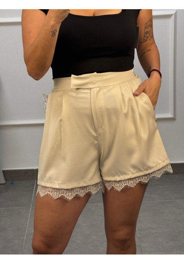 PANTALON PINZA ENCAJE 13543