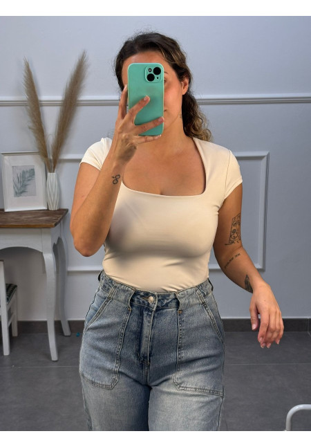 TOP LICRA ESCOTE CUADRADO 38646