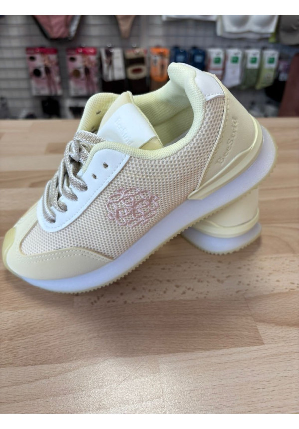 TENIS BEE STRID AMARILLO BEBE