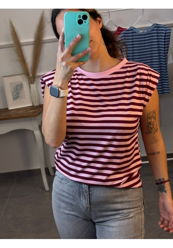 CAMISETA RAYA HOMBRERAS 6223