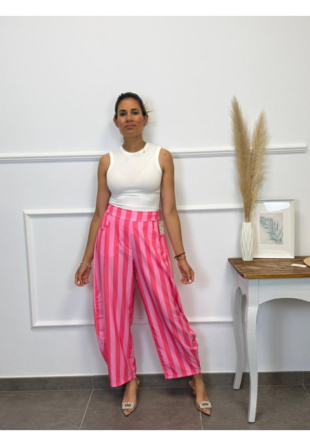 PANTALON BAMBULA GLOBO RAYAS 26278