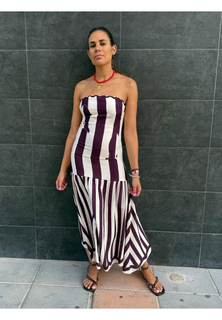 VESTIDO RAYA PEZ 01231